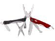 DimeRed30-000417We took the standard keychain multi-tool and made it better. In addition to stainless steel pliers, wire cutters, a fine edge blade, spring-loaded scissors, flathead screwdriver, crosshead driver, tweezers and file, the Dime includes a