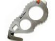 "
Columbia River 2051 McGowan Extrik, Stainless Steel
The Extrik-8-R (Seat Belt Cutter and Multi-Tool) is a lightweight skeletonized seat belt cutter. It is also an oxygen bottle wrench and has two emergency screwdriver tips, blade and basic Phillips. It