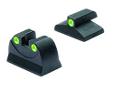 Meprolight Tru-Dot Night Sight Baby Eagle w/o Rail Green/Green. Looking for unequaled low light performance, then look no further. The Meprolight Tru-Dot Night Sights provide unequaled Low Light Performance, they are arguably the brightest Night Sights