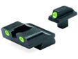 Meprolight Tru-Dot Night Sight Colt 1911 Govt. Green/Green .125 Tenon. Looking for unequaled low light performance, then look no further. The Meprolight Tru-Dot Night Sights provide unequaled Low Light Performance, they are arguably the brightest Night