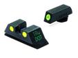 Meprolight Tru-Dot Night Sight Glock 20,21,29,30 Green/Yellow. Looking for unequaled low light performance, then look no further. The Meprolight Tru-Dot Night Sights provide unequaled Low Light Performance, they are arguably the brightest Night Sights