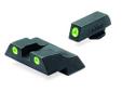 Meprolight Tru-Dot Night Sight Glock 26, 27 Green/Green. Looking for unequaled low light performance, then look no further. The Meprolight Tru-Dot Night Sights provide unequaled Low Light Performance, they are arguably the brightest Night Sights available