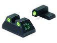 Meprolight Tru-Dot Night Sight HK USP Compact Green/Green. Looking for unequaled low light performance, then look no further. The Meprolight Tru-Dot Night Sights provide unequaled Low Light Performance, they are arguably the brightest Night Sights