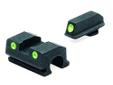 Meprolight Tru-Dot Night Sight Walther P99 Green/Green. Looking for unequaled low light performance, then look no further. The Meprolight Tru-Dot Night Sights provide unequaled Low Light Performance, they are arguably the brightest Night Sights available