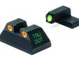 Finish/Color: Green/OrangeFit: HK USP CmpModel: Tru-DotType: Sight
Manufacturer: Meprolight
Model: ML11517 O
Condition: New
Price: $74.46
Availability: In Stock
Source: