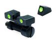Meprolight Tru-Dot Sight S&W K, L, N Frame Green/Green Adjustable. Looking for unequaled low light performance, then look no further. The Meprolight Tru-Dot Night Sights provide unequaled Low Light Performance, they are arguably the brightest Night Sights