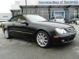 Landers McLarty Nissan Huntsville
6520 University Dr. NW, Huntsville, Alabama 35806 -- 256-837-5752
2007 Mercedes-Benz CLK-Class 2dr Cabriolet 3.5L Pre-Owned
256-837-5752
Price: $28,888
We believe in: Credibility!, Integrity!, And Transparency!
Click Here