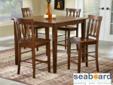 The Merlot, a Beautiful 5pc Hardwood Pub Table set. Features a 40" square table, sculpted seats, and twisted rope / fish back chairs all in a deep merlot /walnut finish.
5PC Set Pub Set Retail $589
...... NOW $325!!
Call 910-798-2224
Yes, we FINANCE. Yes,