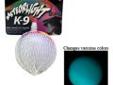 "
Nite Ize MTLP-08-07 MeteorLight Ball K-9 Disc-O LED
Nite Ize Meteorlight LED Ball is the perfect toy for nighttime games and the people who like to play them. Just push the button to activate its long-life (100,000 hour) LED, and let the after-sundown