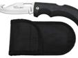 Pro Grip Lockback Knife With Gut HookSpecifications:- Honed Stainless Steel Blade with Gut Hook- Rubber Handle- Stainless Steel Liners- Nylon Sheath- Measures 8-1/4? Overall- 3-5/8? Blade- Limited Forever Warranty- Clamshell
Manufacturer: Meyerco
Model: