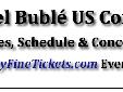 Michael BublÃ© Tour 2013 Concert in Portland, Oregon
Concert at the Rose Garden on Saturday, November 16, 2013
Michael BublÃ© will perform a concert in Portland, OR on Saturday, November 16, 2013 as part of his 2013 US Tour. The Michael Buble concert in