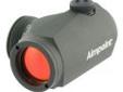 "
Aimpoint 200027 Micro H-1 2 MOA w/Blaster Mount
Aimpoint Micro H-1 (2 MOA) Red Dot Sight with No Mount
Micro H-1 - Designed with the hunter in mind, these sights are the lightest red dot sights tough enough to
bear the Aimpoint name. Small enough to be