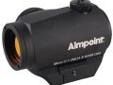 "
Aimpoint 200018 Micro H-1 Red Dot Sight 2 MOA with Weaver-Style Mount Matte
Aimpoint Micro H-1 Red Dot Sight 2 MOA with Weaver-Style Mount Matte
The Aimpoint Micro H1 Red Dot sight is engineered to provide the performance of a full size Aimpoint
optic