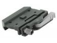 "
Aimpoint 12905 Micro LRP (Lever Release) QD mount base
Aimpoint Red Dot Sight Accessories LRP Base for Micro Red Dot Sights
These red dot sight accessories boasts the same Aimpoint quality as we have come to expect
from Aimpoint Red Dot Sights. These