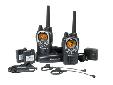 Don't get lost.Stay in touch with the members of your group on your next hunting/hiking/camping trip with these long range GXT1000VP4 GMRS/FRS radios from Midland. They include an extra 28 channels for increased privacy, the maximum legal talk power and