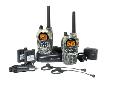 Don't get lost.Stay in touch with the members of your group on your next hunting/hiking/camping/fishing trip with these long range GXT1050VP4 GMRS/FRS radios from Midland. They include an extra 28 channels for increased privacy, the maximum legal talk
