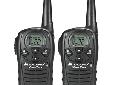 LXT118 22 Channel GMRS Radios - BlackPart #: LXT11822 ChannelsClear, crisp communication with easy button access.Xtreme RangeUp to 18 miles - Longer range communication in open areas with little of no obstruction.Call AlertNotifies you of incoming calls