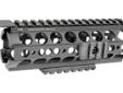 Specifications and Features:MI-17SSFinish Per Color BlackLight WeightDrop-In installation with Solid Lock upModular Design includes 3 T-Marked polymer railsCompatible with some gas piston systems6061 Aluminum Type 3 Hard AnodizedLifetime Warranty100% Made
