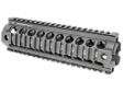 Midwest Industries AR10 9" Gen II 2-Piece Carbine Handguard Rail Black . Midwest Industries AR10 Generation 2 Carbine Length Quad Rail Handguard. Made for use on Armalite AR10 rifles. Two Piece drop-in design, no gunsmithing required. Installs like