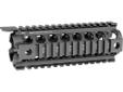 Midwest Industries quality at an affordable price! Made in the USA of lightweight materials, the Generation 2 Drop-In Handguard is compatible with most gas piston uppers. Features: Color - Black Installs like factory handguards! Monolithic type continuous