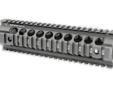 Specifications and Features:GEN2 Mid-Length Two Piece Free Float Handguard100% Made in USA.Complete install in minutes, removal of Delta Ring is required.Monolithic type continuous top rail.Four Anti-rotation QD sockets for push button swivels.High