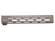 Manufacturer: Midwest Industries Model: SS Model: Generation 2 Type: Forearm Finish/Color: FDE Accessories: Modular Design - includes three addtional 2.5" rail sections, one includes anti-rotatation QD socket Description: Free Floating Fit: AR Rifles