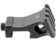 Midwest Industries Offset Picatinny Mount Black - Offset Rail at 22.5 Degrees (1 O'clock). The Midwest Industries Offset Rail Mount allows operators to mount lights, lasers, iron sights and other needed accessories at 22.5 degrees off center to any