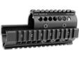 Midwest Industries Saiga AK47 7.62x39 & 5.56 Railed Handguard Black. The highest quality, most affordable Saiga AK 5.56 and 7.62 handguard on the market today. Fit's the Saiga AK 5.56 and 7.62 rifles that do not have the forward hand guard cap. Installs