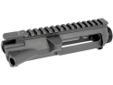 Midwest Industries Stripped Billet AR-15 Upper Receiver - Black. The Stripped upper is machined from billet 6061 aluminum and coated with a Mil-Spec black anodized finish. It comes standard with T-Markings and is cut for M4 feed ramps. Made in the USA.