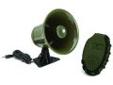 "
Lucky Duck (by Expedite) 21-64509-3 Mighty Predator MP3 with Speaker
The only thing that could make the MP3 caller any better was to add an external speaker, so it was added! Now, with a high quality bell housed speaker and an additional 50' cord to get