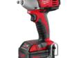 Designed to deliver best-in-class performance, power, and versatility, the Milwaukee 2651-22 18-Volt M18 3/ 8-Inch Compact Impact Wrench with Ring is ideal for a wide range of rough-and-tough industrial, automotive, and construction jobs. Its compact size