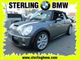 Sterling BMW
Click here for finance approval 
800-476-7213
2008 MINI Cooper Convertible 2dr S
Low mileage
Call For Price
Â 
Contact at: 
800-476-7213 
OR
Inquire about this vehicle Â Â  Click here for finance approval Â Â 
Transmission:
6-Speed Manual