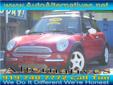 Alternatives
1730 Capital Blvd., Â  Raleigh, NC, US -27604Â  -- 919-833-2122
2004 MINI Cooper
Say I saw it on craigslist !
Call For Price
Your Job is your Good Credit! 
919-833-2122
About Us:
Â 
30 Years Selling Good Cars to Great People !
Â 
Contact