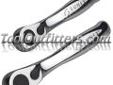 Sunex 9725 SUN9725 Mini Fine Tooth Ratchet and Ratcheting Bit
Features and Benefits:
1/4â mini fine tooth magnetic ratchet and ratcheting bit driver
Magnetized to secure sockets and bits to ratchet
Push button socket release mechanism on square drive