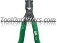 "
S K Hand Tools 7601 SKT7601 Mini Hose Pinch Pliers
Features and Benefits:
No screws or levers to adjust
Tested to 50,000 cycles without failure
Ideal for radiator, vacuum, fuel lines and overfill hoses
Made in the U.S.A.
Lifetime warranty
These mini