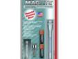"
Maglite M3A096 Mini Maglite AAA Blister Gray PewterFLSL
No one ever dreamed a flashlight could be so small, yet so powerful. Made with the finest aircraft aluminum the light possess an exceptionally durable body that is machined to exacting tolerances.