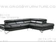 Free Shipping In U.S.A!
SKU VGCA800
Dimensions 3 Seater: W68" x D43" x H28"
Chaise: W90" x D43" x H28"
Sofa Pieces Sectional Sofa
Color Black
Texture LeatherLeather Match
Additional Information
Modern Sectional Sofa
Upholstered in Top Grain Italian