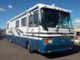 1998 MONACO WINDSOR
Model: 38SLD
Manufactured by Monaco Coach Corporation - 2/1998
38 FT
**** SLIDE-OUT ****
ROADMASTER CHASSIS
Powered By CUMMINS 300HP 8.3L DIESEL
6-SPEED ALLISON TRANSMISSION
Odometer: 36,542
Generator Hour Gauge: 760
Sleeps up to 5