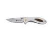 "
Puma 6522521 Moneyclip SGB 2521 Silver
PUMA is pleased to introduce the SGB German Blade Money Clip Liner Lock Knives. These knives are easy to open with one hand. Each PUMA SGB knife is made with 440A German steel for extended blade life and each blade
