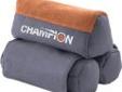 "
Champion Traps and Targets 40512 Monkey Bag Precision Shooting Bag
Monkey Bag
This small, compact shooting rest is ideal for shooting benches. You can also deploy the bottom weights to achieve a solid rest on fence posts, logs, the shooting rail on a