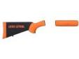 "
Hogue 05052 Mossberg 500 Less Lethal Overmolded Stock w/Forend 12"" Length of Pull Orange
Overmolding provides the ultimate in a comfortable, non-slip, super smooth attractive finish that is durable and extremely quiet. The exclusive Cobblestone texture