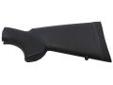 "
Hogue 05030 Mossberg 500 OM Stock 12"" LOP
Hogue Overmolded Shotgun Stock
Hogue's OverMold series shotgun stocks are molded from a rock solid fiberglass reinforced polymer, assuring stability and accuracy. The stock is then OverMolded in key gripping