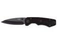 "
Meyerco MOSP1 Mossberg Tactical Folder
Tactical Folder
Features:
- Honed 440 Stainless Steel Bead Blasted Blade
- Black Non-Glare Finish
- G-10 Scales
- Thumbstud and Stainless Steel Clip
- Measures 7-15/16"" Overall, with a 3-3/16"" Blade
- Limited