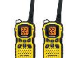 MS350RMotorola's TalkaboutÂ® MS350 is by no means a fair weather radio. On the contrary, it is a high performance, ultra durable waterproof radio that's right for the extreme outdoors. With a range of up to 35 miles* and packed with every possible radio