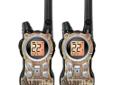 Motorola Talkabout MR355R 2-Way Radio's, 35 Mile Range, REALTREE - 2 Radios. With a range of up to approx. 35 miles, sporting the REALTREE AP HD CAMO pattern, the Motorola Talkabout MR355R is the ultimate communication tool for the serious outdoor