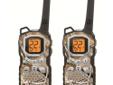 Motorola Talkabout MS355R 2-Way Radio's, Waterproof, Camo, 35 Mile Range - 2 Radios. MotorolaÃ¢â¬â¢s Talkabout MS355 is by no means a fair weather radio. On the contrary, it is a high performance, ultra durable waterproof radio thatÃ¢â¬â¢s right for the extreme