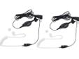 Motorola Talkabout Surveillance Headset with Push-To-Talk Microphone - 2 Headsets. The Motorola Surveillance Headset with Push-To-Talk microphone is great for covert or stealth missions, allowing discreet operation of your Motorola Talkabout Two-Way