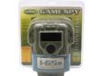 The Game Spy I-65S features a 50-foot range and quick trigger. Combined with an extreme low glow infrared flash, you'll never miss that trophy shot.Specifications:- Infrared digital camera with extreme low glow infrared technology - 6.0 megapixels- Rapid