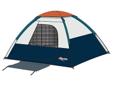 Current Hiker Dome TentSpecifications:- Removable fly and mesh roof vents- Shockcorded fiberglass frame with pole pockets for quick set-up- Polyester mesh roof vents (2) increase air circulation- Tent is lightweight and compact for hiking or backpacking-