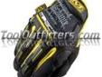 "
Mechanix Wear MPT-51-010 MECMPT-51-010 MpactÂ® Glove with Poron XRD, Black/Yellow, Size Large
Features and Benefits:
Heavy duty impact protection
Comfortable
Better control
Padded palm
Poron XRD enhanced
Returning to our roots, we completely redesigned